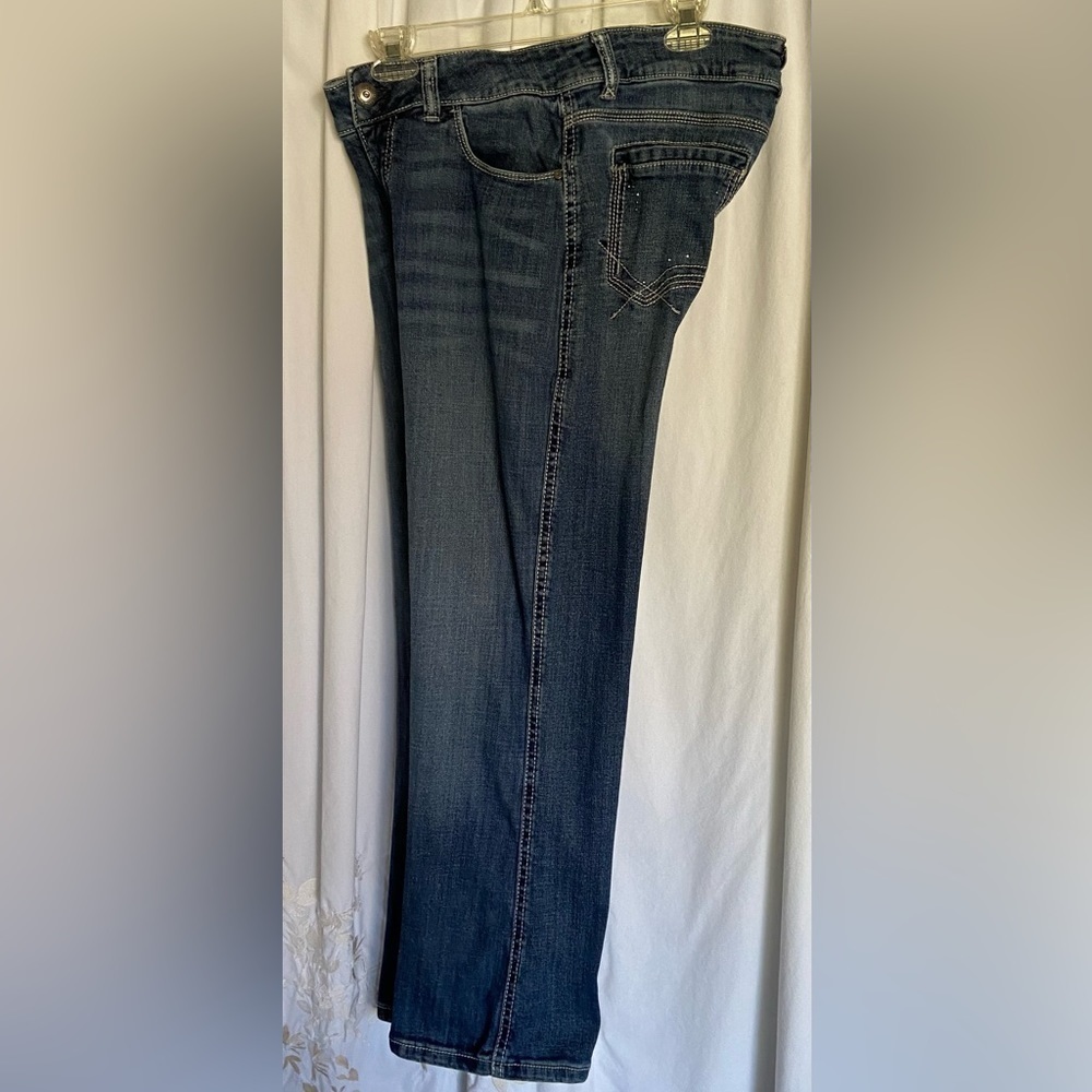 LEE SlenderSecret Sz-12P Well💗 Good Tough Jeans-Great 4 Outdoors-Comfortable☁️
